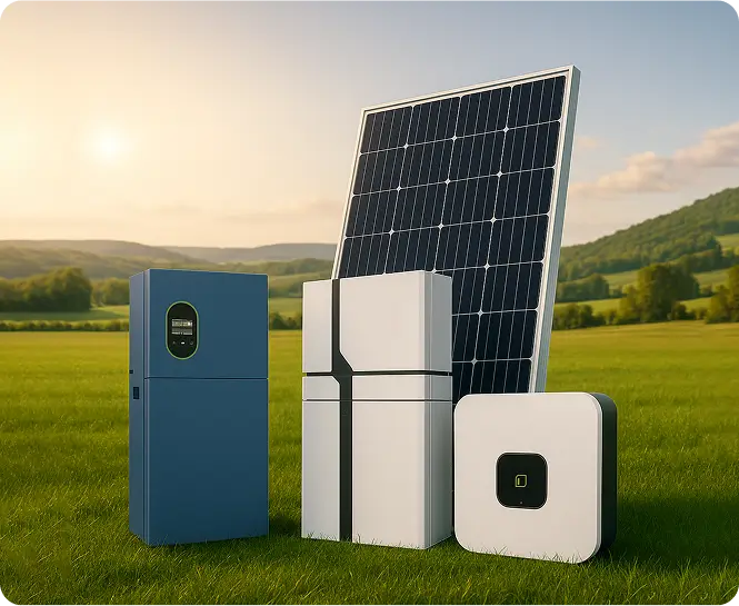 what size battery for 10kw solar system