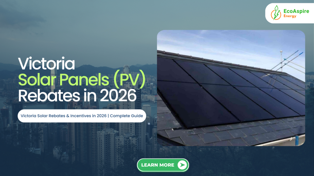 Victoria Solar Panels (PV) Rebates in 2026