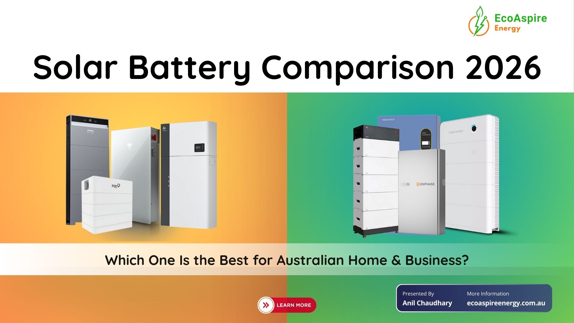 Solar Battery Comparison