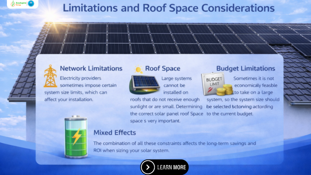 Limitations and Roof Space Considerations
