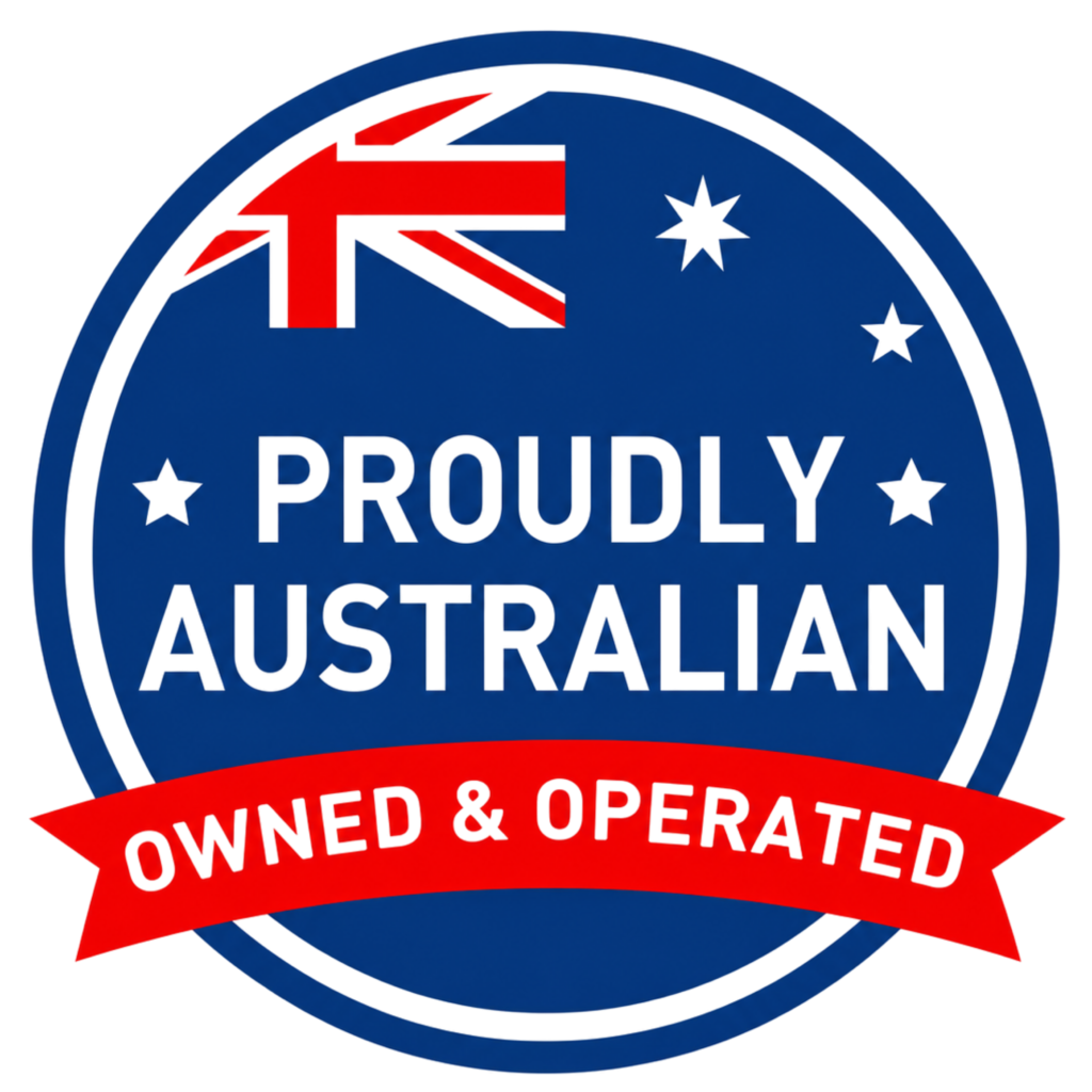 proudly Australian owned and operated