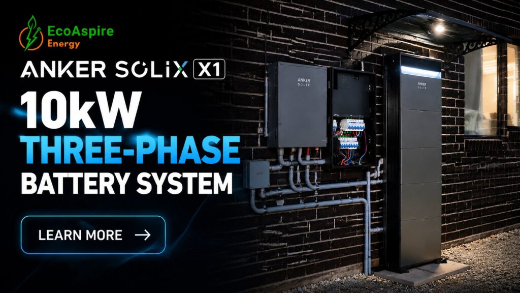 Anker SOLIX X1 Review: 10kW Three-Phase Home Battery System