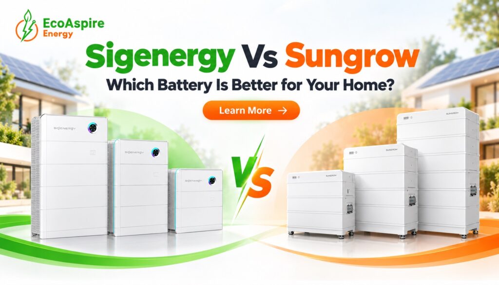 Sigenergy Vs Sungrow: Which Battery Is Better for Your Home?