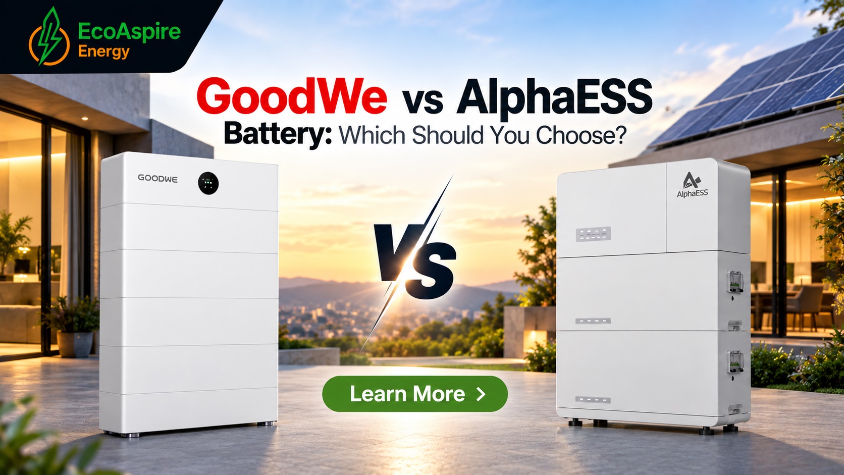Goodwe VS AlphaEss Battery